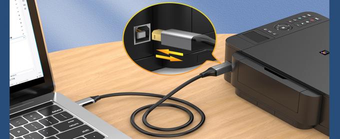 Printer Scanner USB C Naar USB B Kabel USB Harde Schijf Adapter
