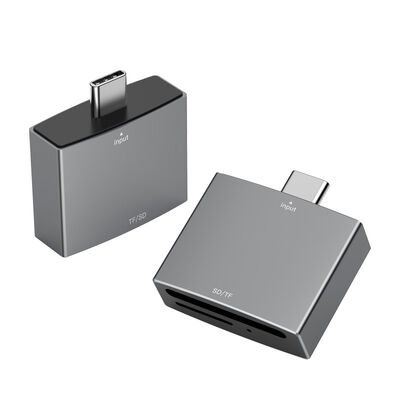 Qualidade USB C UHS-I MicroSD Card Reader SD Card Adaptador USB ODM Para iPad Pro fábrica