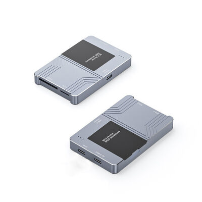 Qualidade Leitor de cartão multifuncional Dock ODM UHS-I 3.0 SD Micro SD Card Reader fábrica