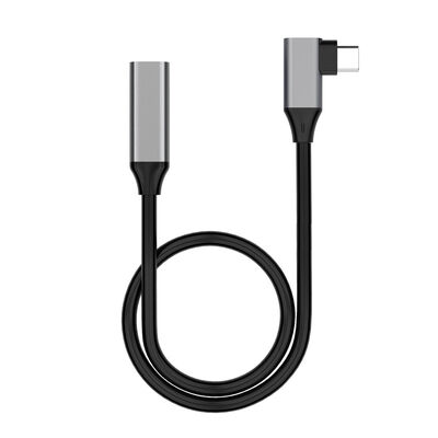 Kualitas Kabel Ekstensi USB Tipe C Penuh Fitur 90 Derajat Untuk Soket Meja USB C pabrik