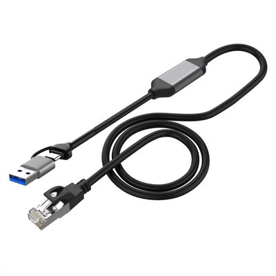 جودة محول USB C إلى RJ45 بسرعة 10/100/1000 ميجابت في الثانية، محول كابل إيثرنت USB 3.2 Gen 1 بطول 10 أمتار مصنع